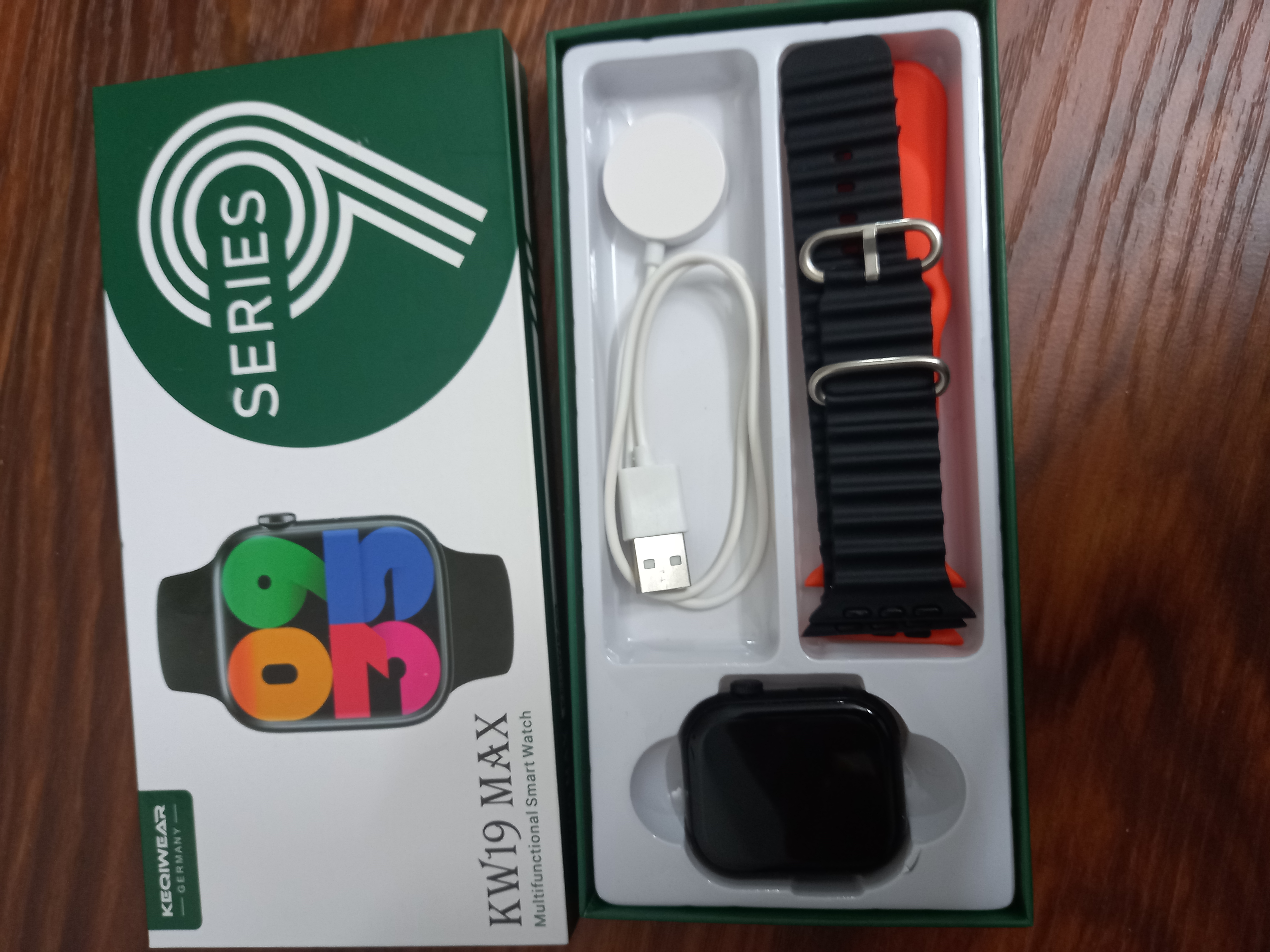 Ke­qiwear KW19 Max Multifunctional Smart Watch