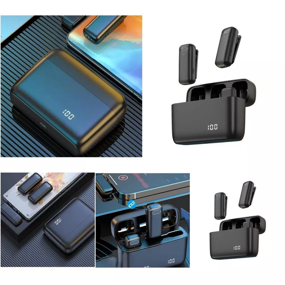 Professional grade Sound Recording Wireless Clip On Microphone